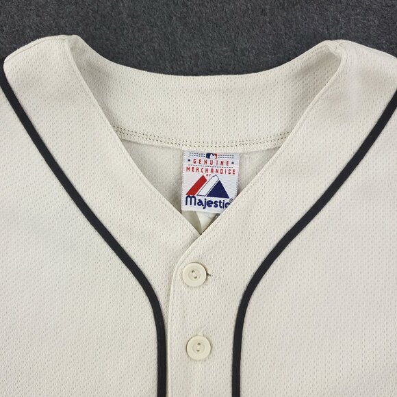 San Francisco Giants Vintage Baseball Jersey Majestic Schmidt Youth Boy's Large - Picture 7 of 13